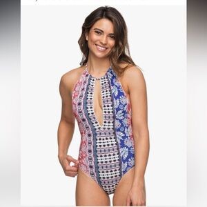 ROXY Women's Bohemian Vibes One Piece Swimsuit - NWOT